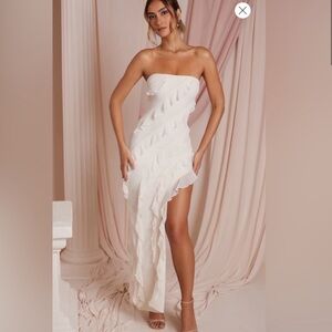 Oh Polly strapless dress